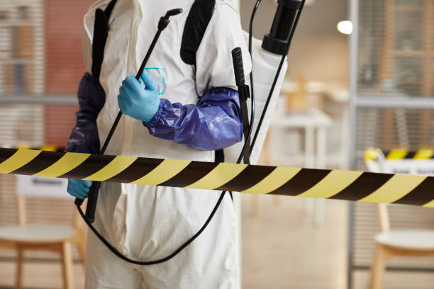Professional Biohazard technician working in Covington, IN